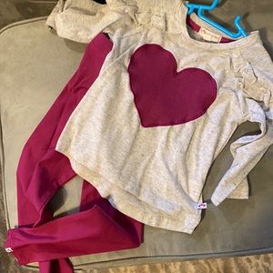 Appaman legging/shirt set